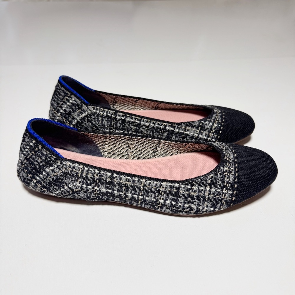 Rothy’s Midnight Tweed Flat - Picture 2 of 6